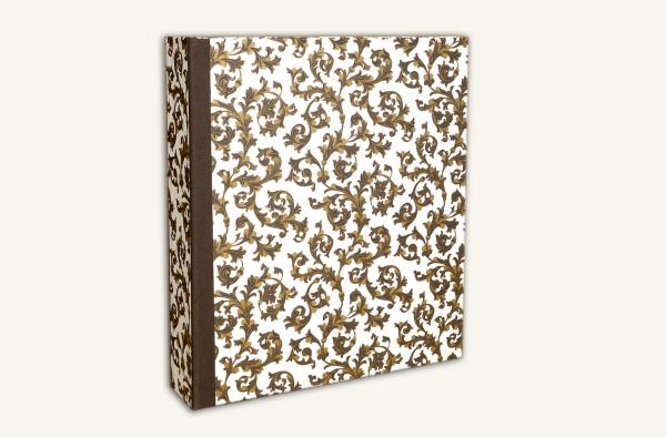 Luxury folder covered with Florentine paper